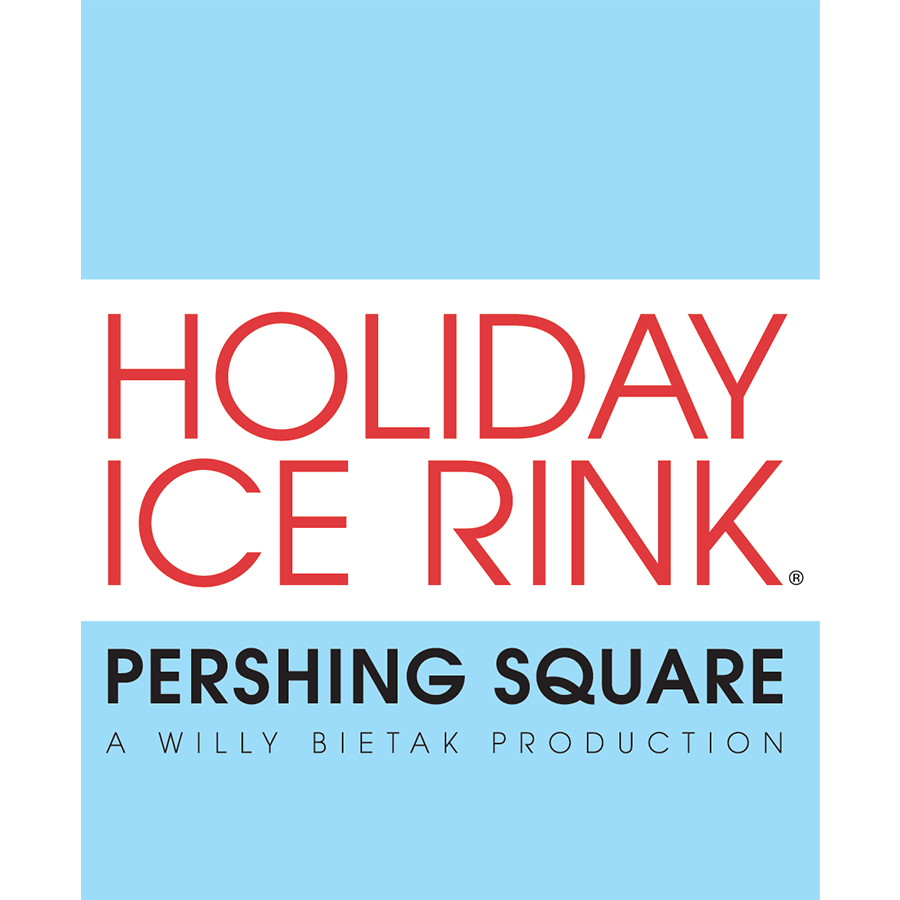 Holiday Ice Rink in Pershing Square logo